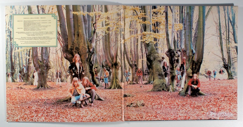 Emerson, Lake and Palmer - Trilogia (1972) LP de Vinil - ELP Keith & Greg imagem 2