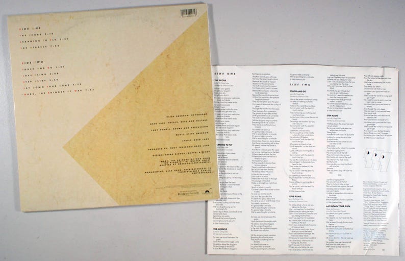 Emerson, Lake und Powell - Selbstbetitelte (1986) Vinyl LP - Keith & Greg Bild 2
