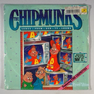 Chipmunks - Songs From Our TV Shows (1984) [SEALED] Vinyl LP Soundtrack