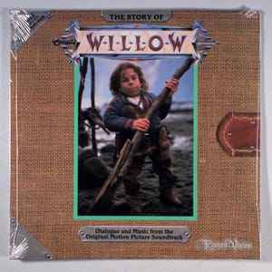 Willow (The Story of) (1988) [SEALED] Vinyl LP + BOOK - Soundtrack, George Lucas