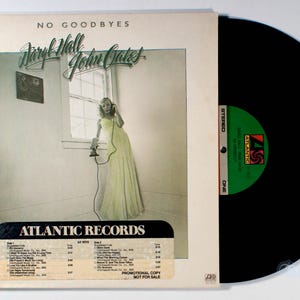 Hall and Oates - No Goodbyes Vinyl LP - PROMO + Timing Strip - Best of & Hits