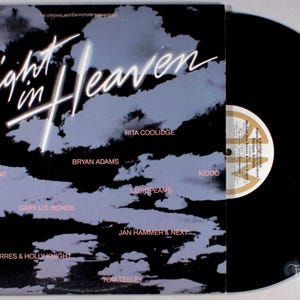 A Night in Heaven (1983) Vinyl LP - PROMO - Soundtrack, Jan Hammer, Bryan Adams