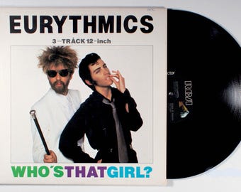 Eurythmics - Who's That Girl? (1983) Vinyl 12" Single - Touch, Annie Lennox