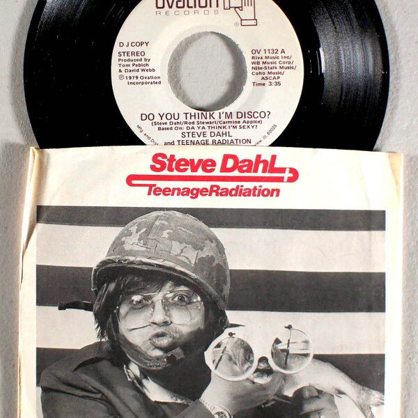 Steve Dahl - Do You Think I'm Disco (7" Single) (1979) Vinyl 45 - PROMO - Parody