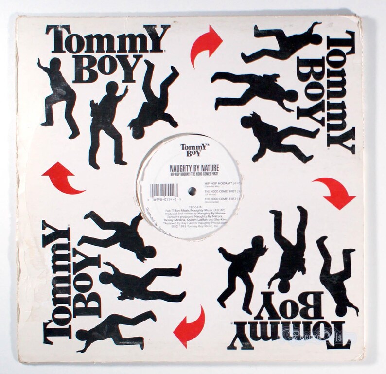 Naughty By Nature - Hip Hop Hooray (12" Single) (1993) Vinyl - Hip Hop Remix image 2