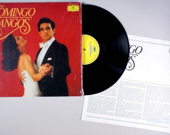 Placido Domingo - Sings Tangos (1981) Vinyl LP - German IMPORT