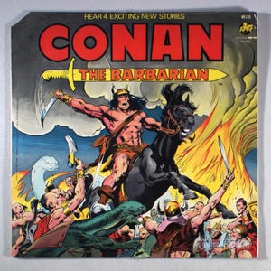 Conan the Barbarian - Exciting New Stories (1976) [SEALED] Vinyl LP - Power