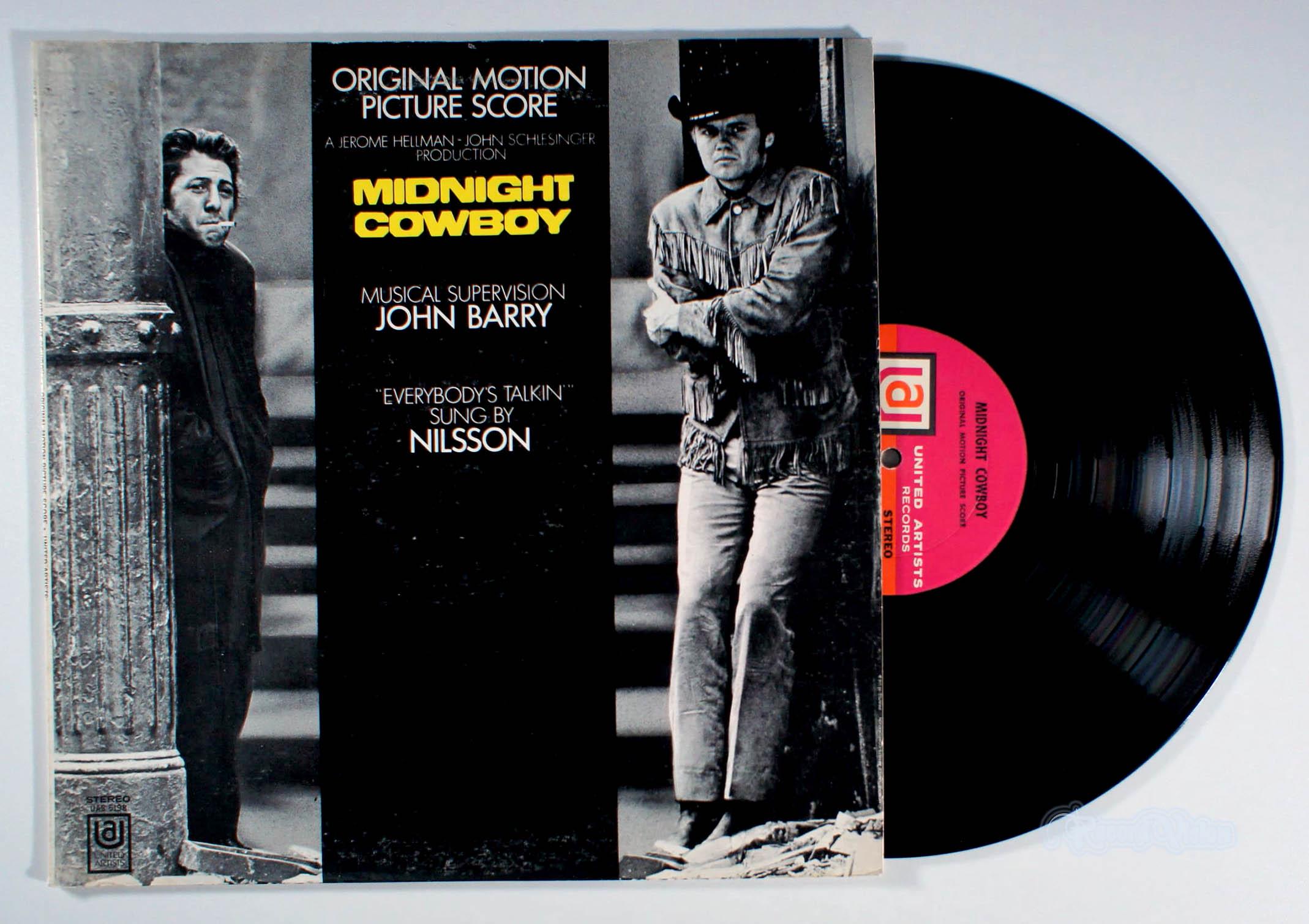ジョン・バリー - 真夜中のカーボーイ (1969) ビニール LP - サウンド 