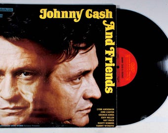 Johnny Cash - And Friends (1972) Vinyl LP - Duets, Tammy Wynette, George Jones