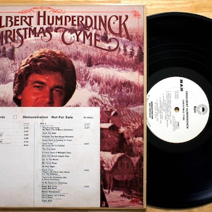 Engelbert Humperdinck - Christmas Tyme (1977) Vinyl LP - PROMO - Holiday Time