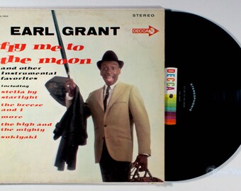 Earl Grant - Fly Me to the Moon (1964) Vinyl LP - Over the Rainbow