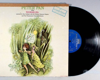 Peter Pan and Thumbelina (1961) Vinyl LP - Rex Graham, Michael Sammes