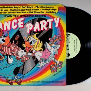 Dynamic Duck - Dance Party (1980) Vinyl LP - Disco, Irwin, Wibble Wabble