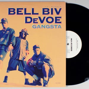 Bell Biv DeVoe - Gangsta (1993) Vinyl 12" Single - White Label PROMO - Remix