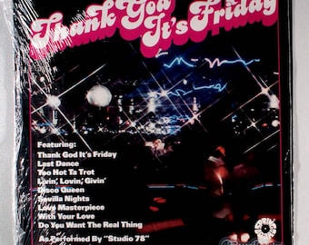 Thank God It's Friday: Music From the Movie (1978) [SEALED] Vinyl LP Soundtrack