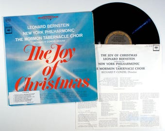 Leonard Bernstein - The Joy Of Christmas (1963) Vinyl LP - Silent Night, Carols