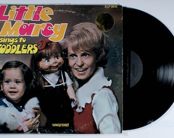 Little Marcy - Sings to Toddlers (1977) Vinyl LP - Tigner, Children, Puppet