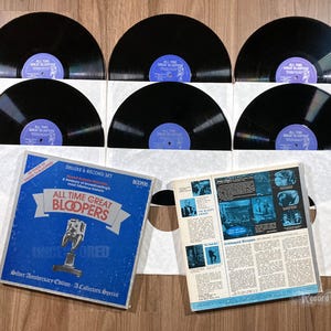 Kermit Schafer - All Time Great Bloopers (1975) 6-LP Vinylbox - Komedi