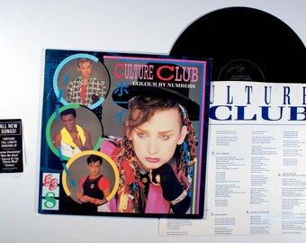Culture Club - Colour by Numbers (1983) Vinyl LP - Karma Chameleon, Boy George