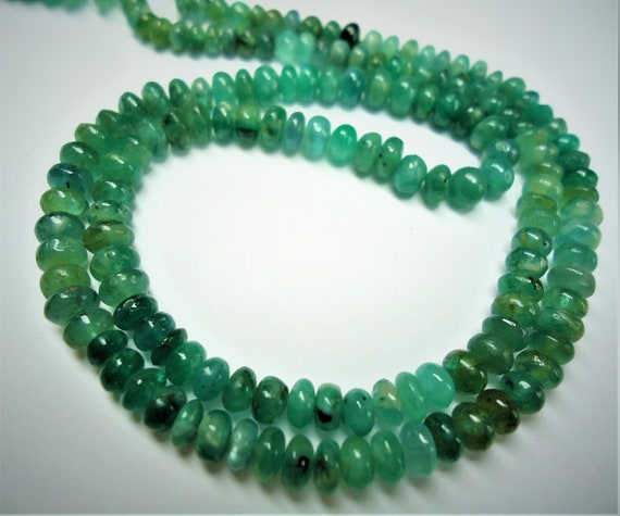 Green Multi Moonstone Coated Faceted Roundels Beads AAA Quality Size 3 To 3.20 mm Length Is 13/'/' Inch 1 String.