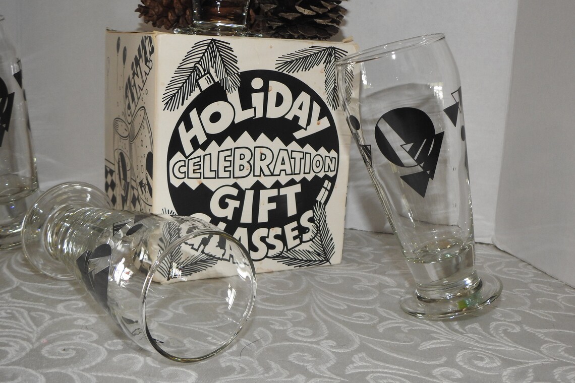 Art Deco Glasses Custom Made for Gruene Etsy