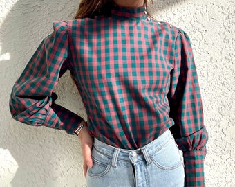 turtleneck button down shirt