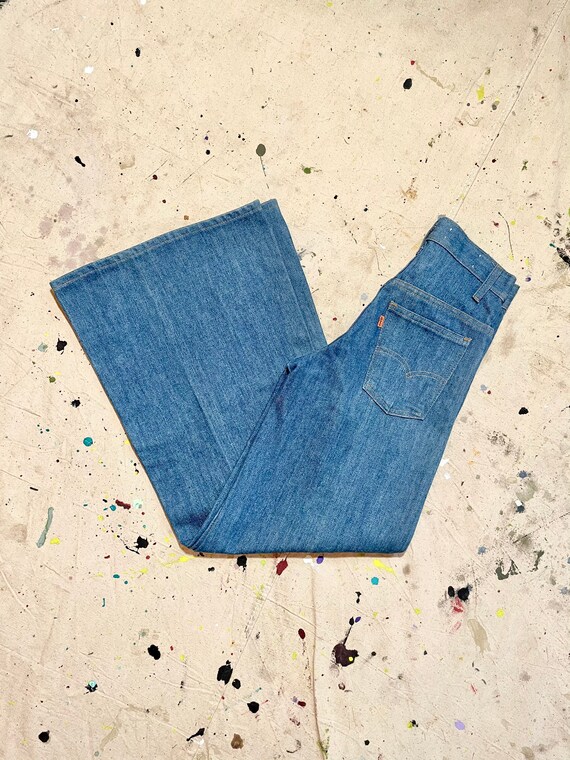 Vintage 1970s Levi's Orange Tab Extra Wide Leg Fla