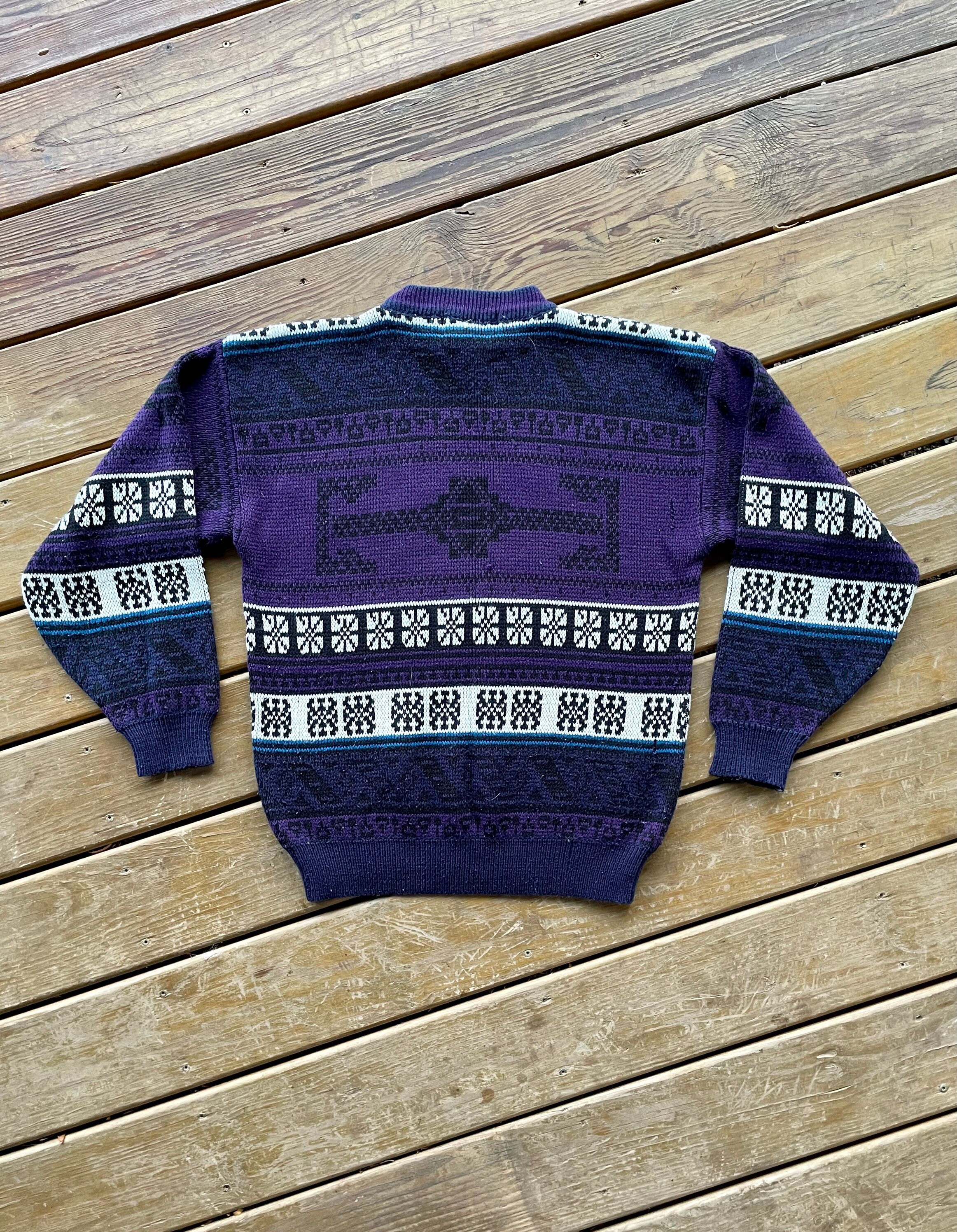 1970s Vintage Mcgregor Ski Sweater Knit 