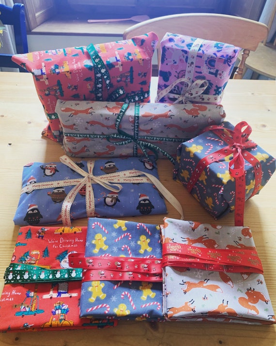 1 Reusable Wrapping Paper, Recycled & Eco Friendly