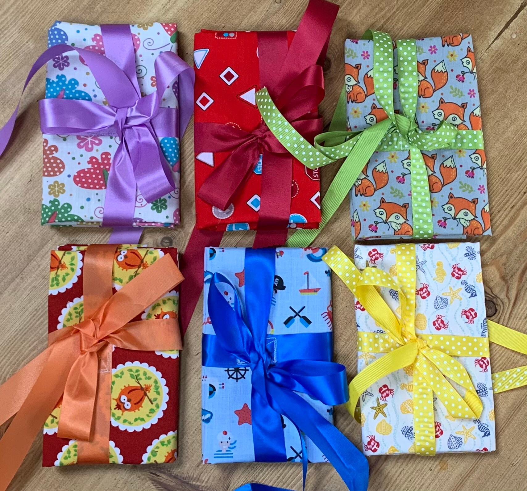 Reusable Childrens Fabric Gift Wrap Fabric Wrapping Paper - Etsy