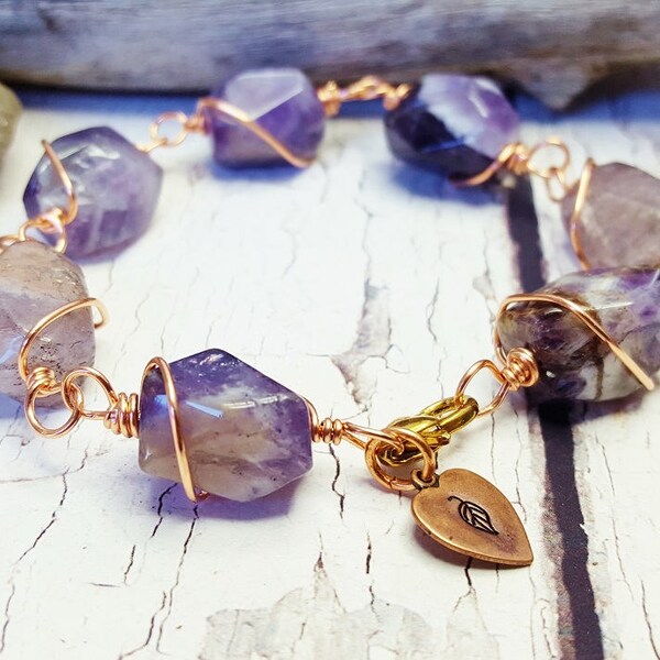 Copper Wire Bracelet Etsy