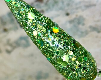 Natural Peridot Dust Powder,400cts,Used in Art,Craft,Painting,Nail Polish,Candle Making,Jewelry Making,Healing,Wood Inlay,Essential Oils
