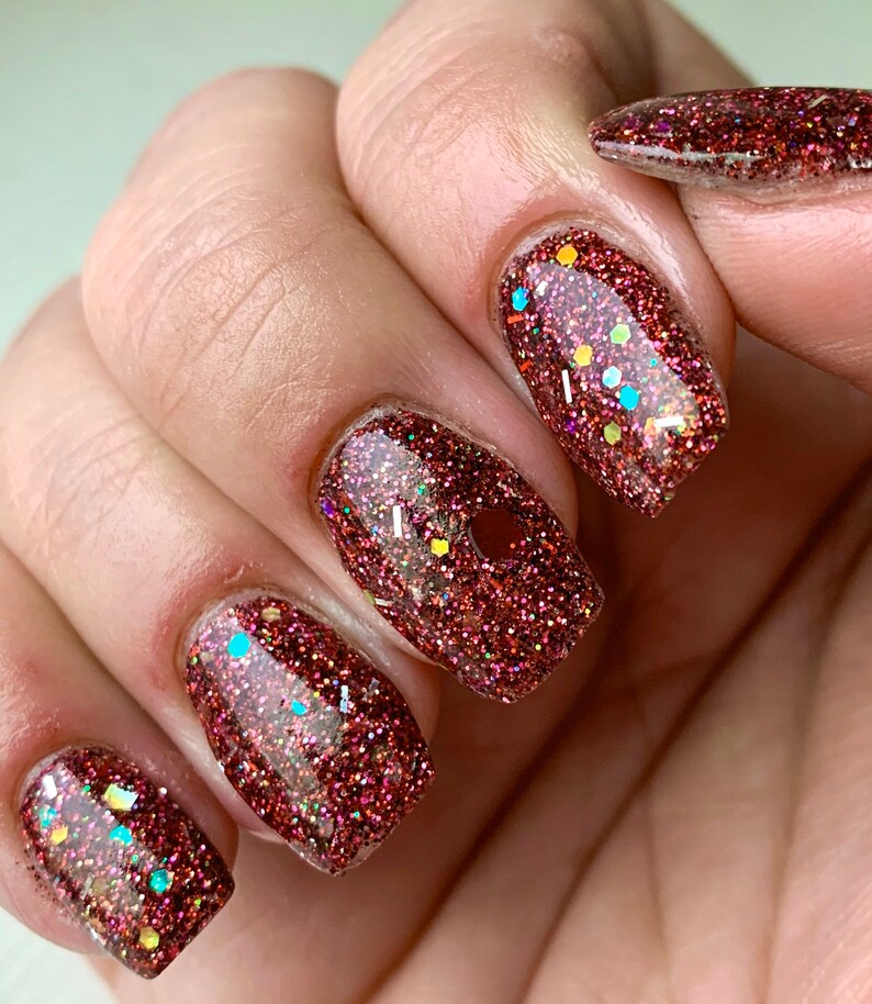 Dip PowderRed Dip PowderShimmer Dip PowderGlitter Etsy