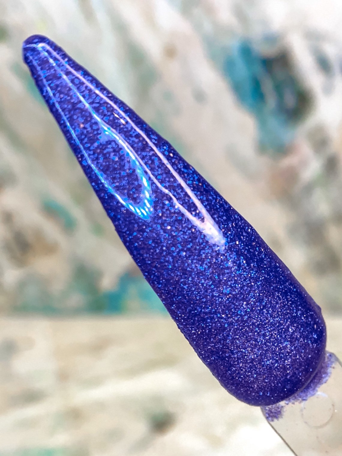 Crystal Violet Dip Powder-Purple Dip Powder-Shimmer Dip | Etsy