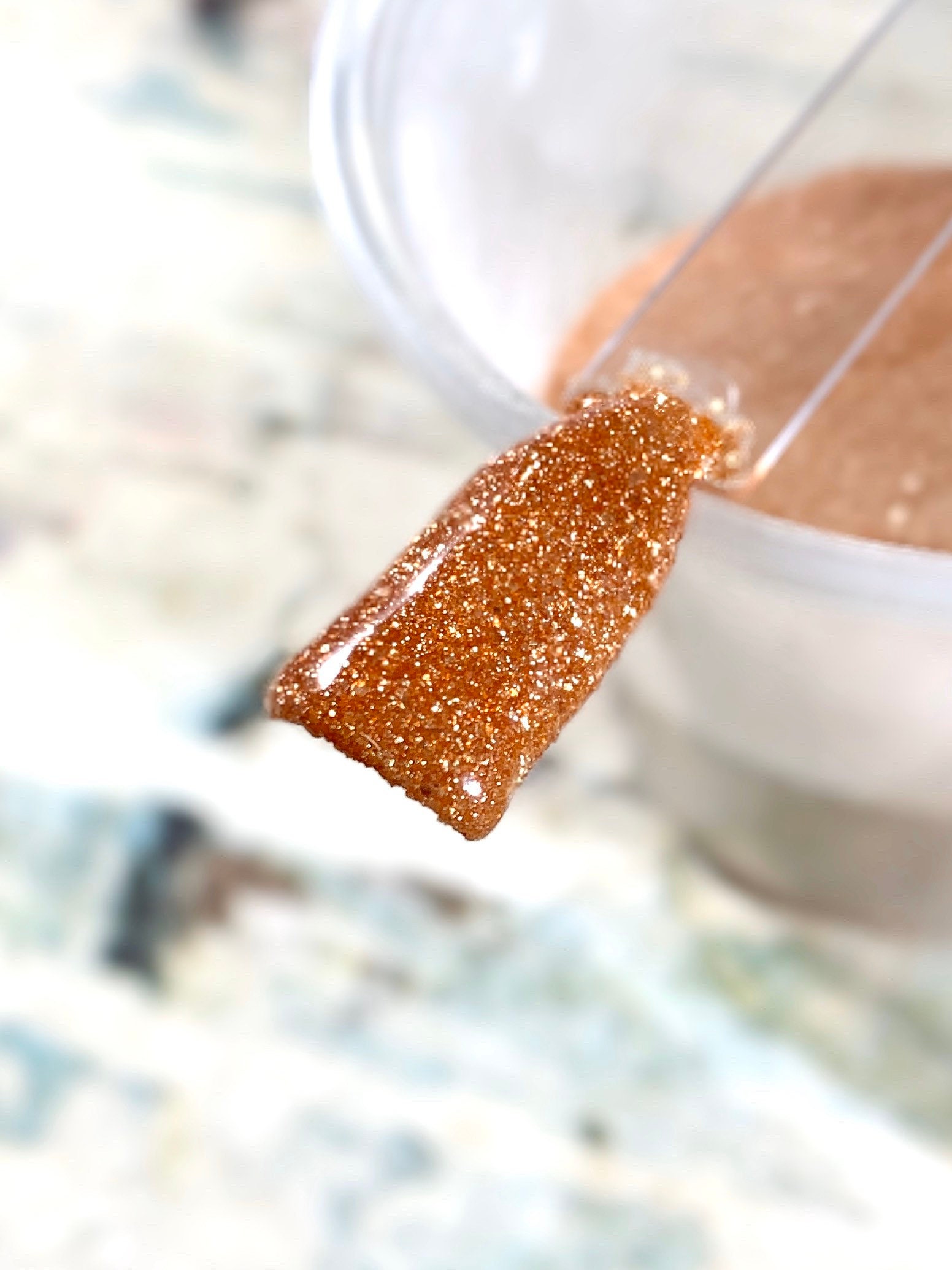 Rose Gold Dip PowderMetallic Dip PowderShimmer Dip Etsy