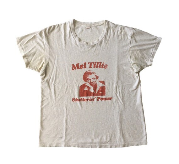 Vtg. 70s Mel Tillis Stutterin Power Country Music