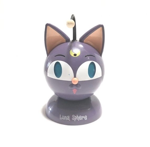 Vtg. 00s Sailor Moon Luna Sphere Jewelry Box