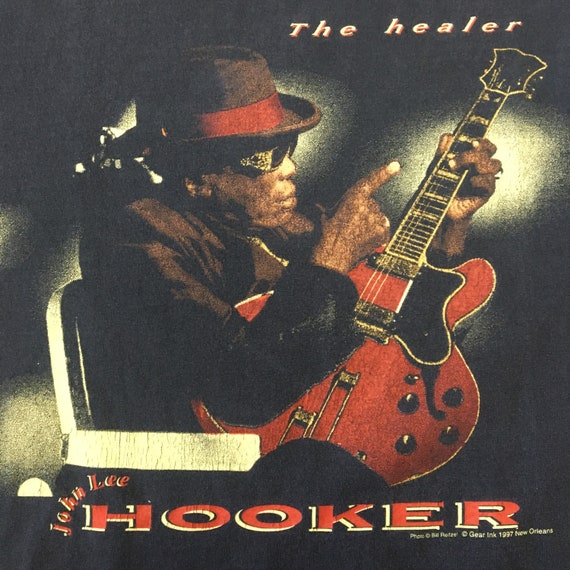 Vintage 90s John Lee Hooker the Healer T-shirt - Etsy