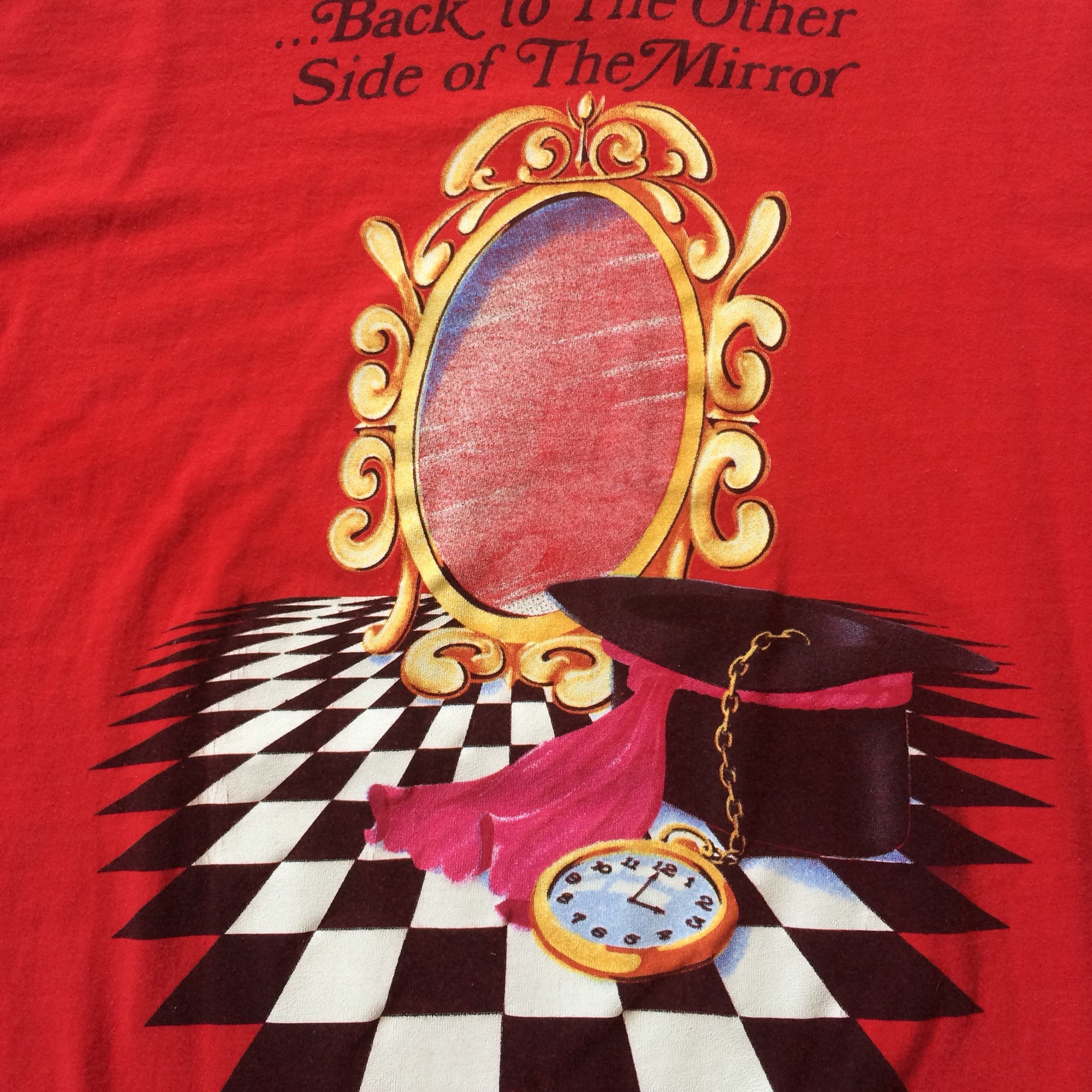 Vintage 80s Stevie Nicks Back to the Other Side of the Mirror Tour T-Shirt
