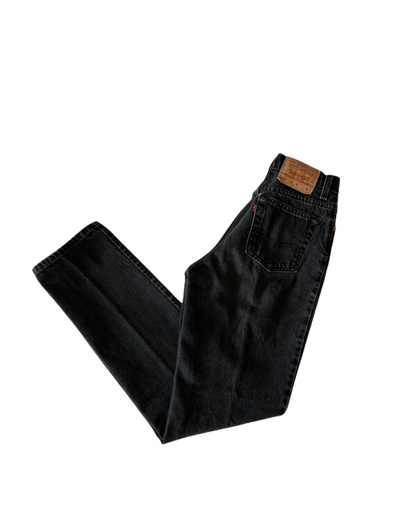 Vintage 90s Levis 512 Slim Fit Black 