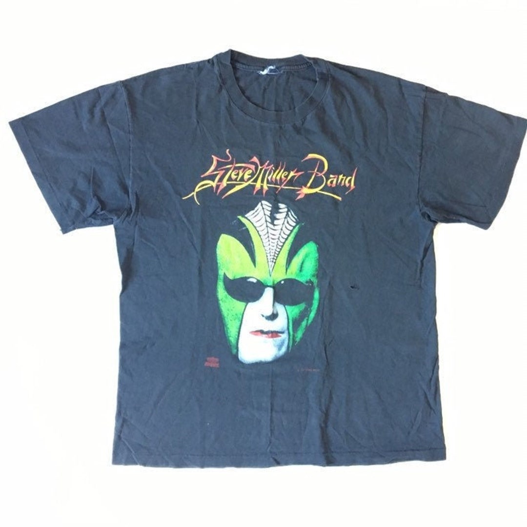 Kleding Gender-neutrale kleding volwassenen Tops & T-shirts vintage 1973 Steve Miller Band The Joker Promo Shirt 