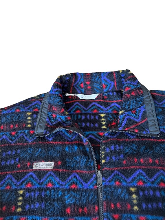 Vintage 90s Columbia Aztec Printed 