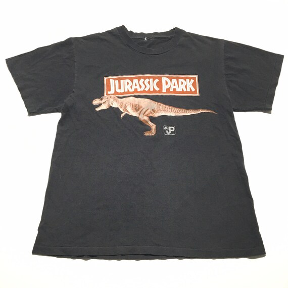 Vintage 90s Jurassic Park Glow in the Dark T-shirt - Etsy Israel
