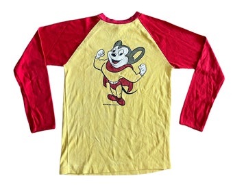 Vintage Mighty Mouse T-Shirt: Mens Mighty Mouse T-Shirt