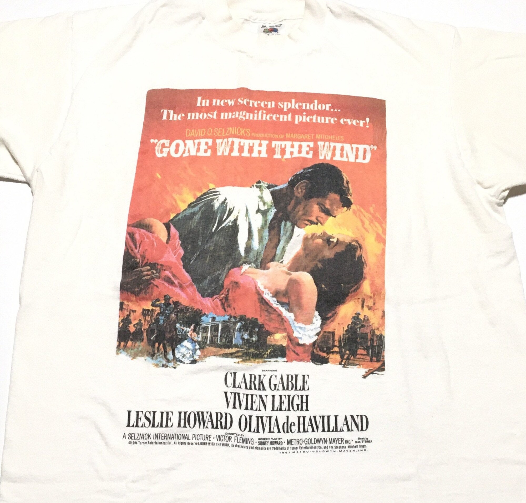 Vintage 90s Gone With The Wind Movie T-Shirt