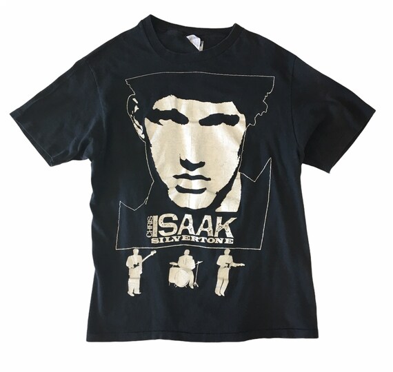 Vtg. 80s Chris Isaak Silvertone T-Shirt