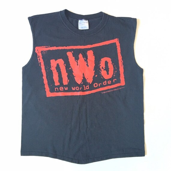 Vtg. 90s Wrestling NWO New World Order T-Shirt