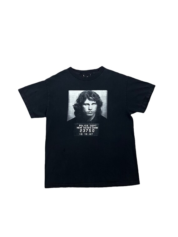 Vintage The Doors T-Shirt, Jim Morrison, Jail Mugshot… - Gem