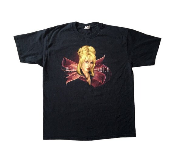 Vtg. 90s Dolly Parton Country Music Diva Tour T-Sh