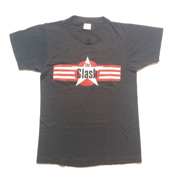 Vtg. 80s The Clash 1981 Classic Punk Screen Stars